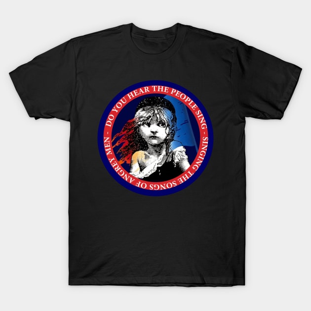 Les Mis - Haer The People T-Shirt by Specialstace83